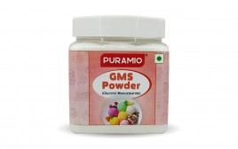 Puramio GMS Powder (Glycerol Monostearate)  Plastic Jar  300 grams